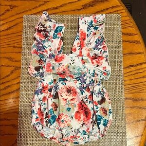 Floral Ruffle Kids Bottoms